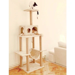 Tırmalama Tr891 Zooplus Katlı Kedi Oyun Evi