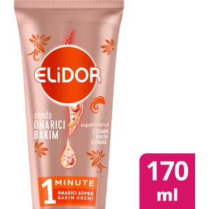 1 Minute Onarıcı Süper Saç Bakım Kremi Anında Onarıcı Bakım 170 ml
