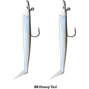 Zand Eel 11CM 7GR-14GR Double Body+Head Silikon Balık - Bb Honey Tail