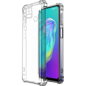 Tecno Pova Neo Köşeli Şeffaf Anti Shock Silikon Kılıf