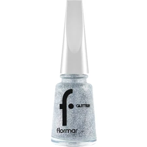 Glitter Yarı Transparan & Parlak Bitişli Simli Oje