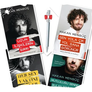 Uzun İlişkilerin Sırrı - Sen Yola Çık Yol Sana Görünür - Her Şey Vaktini Bekler - Mutluluğu Sende Bulan Senindir Ötesi Misafir - 4 Kitap - Hakan Mengüç