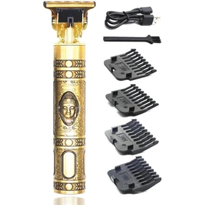 USB Şarjlı Vintage T9 Traş Makinesı Saç Sakal Ense Tüm Vücut