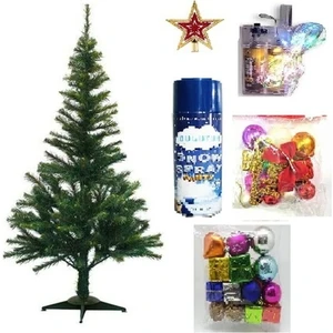 Düvenci Ticaret Yılbaşı Lüx Süslü Çam Ağaçları 150CM