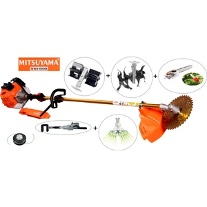Yan Tırpan + Zeytin Hasat + Fındık Silkeleme + Dal Budama + Paletli Çapa + Akrep Çapa Makinesi 5,7 Hp
