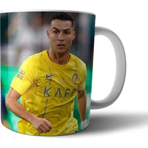 Cristiano Ronaldo - Al Nassr Fc Kupa Bardak Model 4