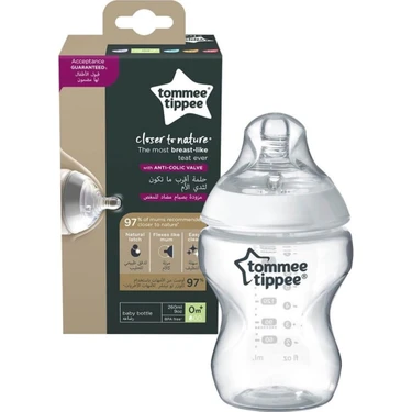 Tommee Tippee Naturel PP Biberon Beyaz 260