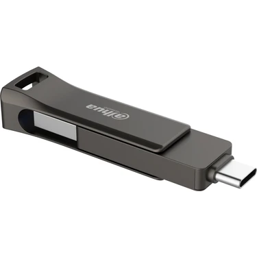 Dahua 64GB Otg USB 3.2 Bellek Titan Gri Metal Tasarım ile 150 MB/s Okuma 100 MB/s Yazma