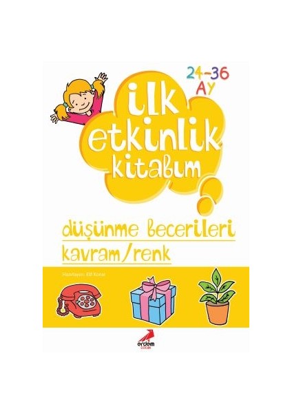 Çocuk Okulöncesi Ilk Etkinlik Seti 3 Kitap (24-36 Ay) Boyama Kitabı Hediyeli