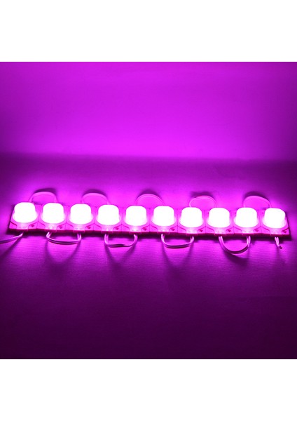 Modül LED 12V 1.5W Pembe 3030 40X30 mm (81)