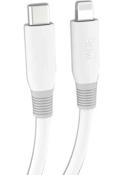 Apple Iphone 14 Plus Şarj Kablosu Lightning 2 Metre Pd 30W Hızlı Şarj