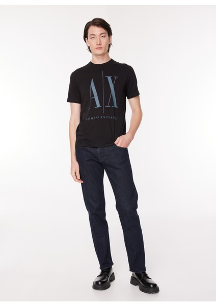 Normal Bel Straight Erkek Denim Pantolon 8NZJ16 55AA Indıgo Denım/ındıgo