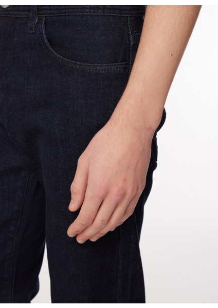 Normal Bel Straight Erkek Denim Pantolon 8NZJ16 55AA Indıgo Denım/ındıgo fırsatları