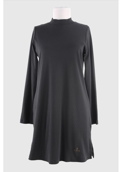 2064_Baskılı Kaşkorse Tesettür Tunik