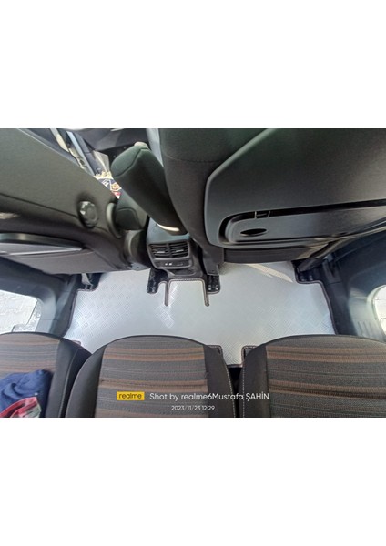 Tercih Kauçuk Opel Combo Binek Yeni Kasa 3 Parça Gri Paspası