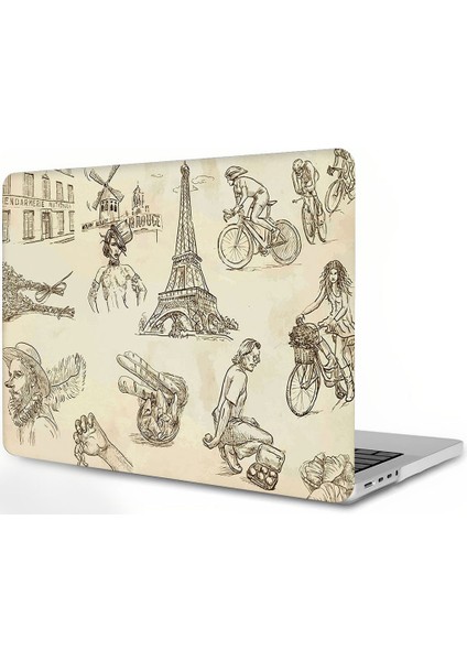 MacBook Air 15 Inç A2941 (2023 Sürümü) Kılıf - MacBook Air 15.3" M2 Çip Için Tampon Kılıfı (Yurt Dışından)