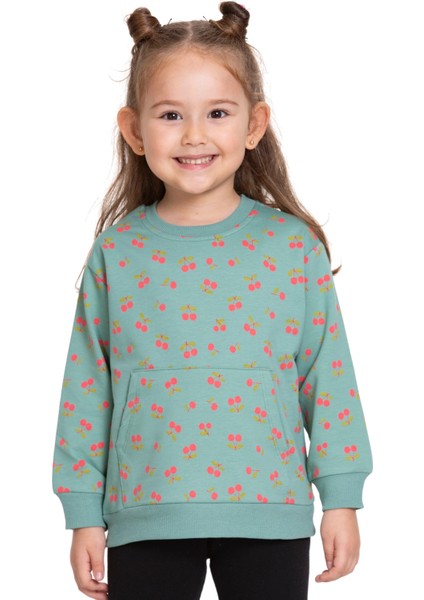 Kiraz Desenli Sweat 54361