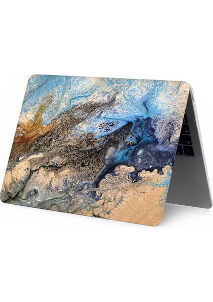 MacBook Air 15 Inç Kılıf Için Uyumlu 2023 Sürüm A2941 M2 Çip Sıvı Retina Ekran ve Dokunmatik Kimlik Koruyucu Plastik Sert Kılıf Kapak (Yurt Dışından)