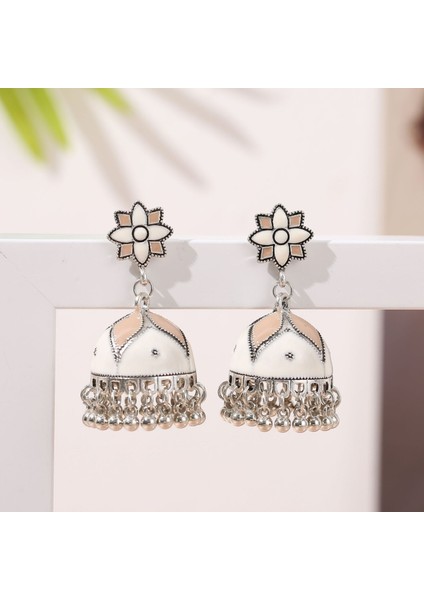 Vintage Boho Tribal Etnik Damla Kuş Kafesi Çan Püskül Kadın Küpe (Yurt Dışından) fiyatları