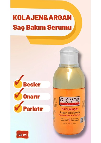 Kolajen & Argan Yağı Saç Bakım Serumu