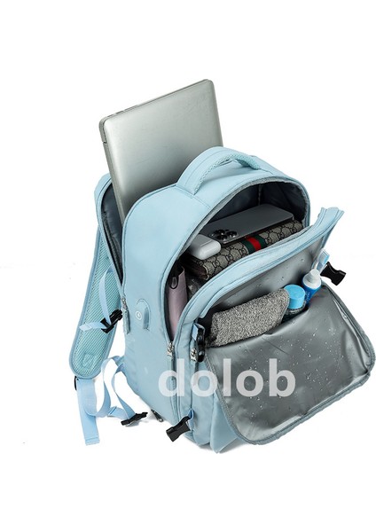 Büyük Kapasiteli Naylon Su Geçirmez Sırt Oxford Kumaş Iş Çok Fonksiyonlu Sırt Eğlence Seyahati Hafif Okul Çanta (Yurt Dışından) modelleri