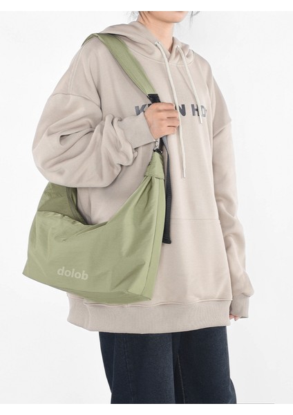 Kadın Büyük Kapasiteli Moda Çok Yönlü Omuz Koltuk Altı Su Geçirmez Oxford Kumaş Crossbody Çanta (Yurt Dışından)