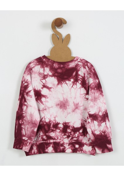 Unisex Çocuk Batik Desenli 3 Iplik Şardonsuz Eşofman Takımı