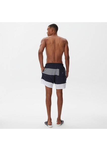 Nautıca Erkek Lacivert Çizgili Mayo Şort T35310T.4NV fiyatları