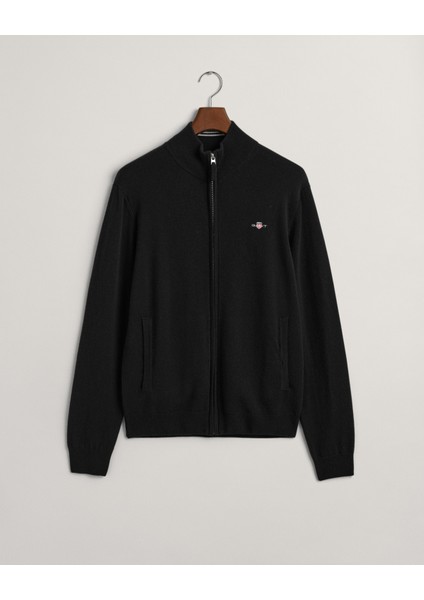 Erkek Siyah Regular Fit Fermuarlı Hırka 87214.5 modelleri