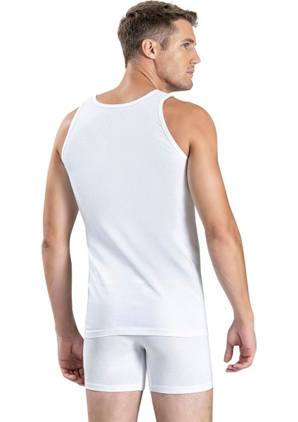 Erkek Beyaz Pamuklu Askılı Atlet fiyatları