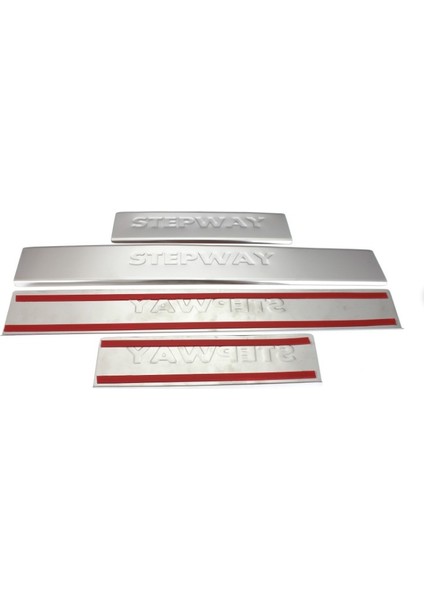 Alminox Oto Dacıa Sandero + Stepway 2006-2012 Kapı Eşiği 4 Pcs P.çelik fiyatları