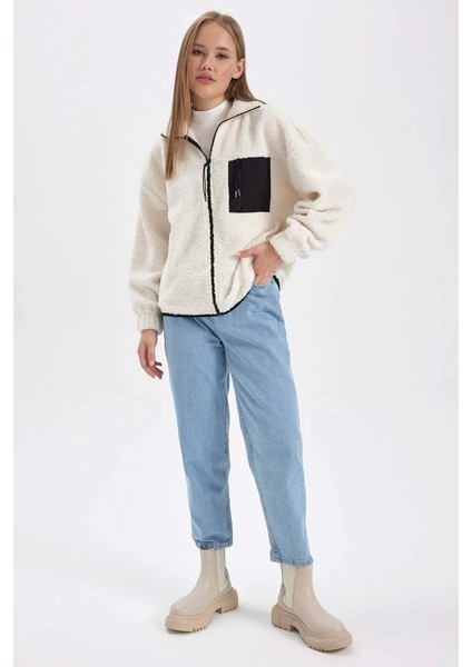 A9226 Coool Oversize Fit Pelüş Hırka fiyatları