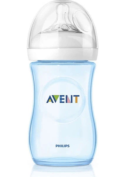 Philips Avent Natural PP Biberon 260 ml 1ay+ Mavi SCF035/17