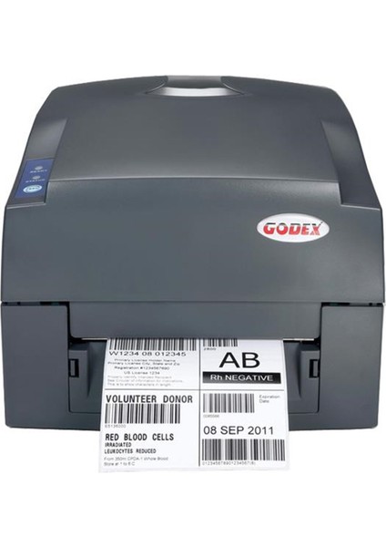 G500 203DPI TERMAL TRANSFER USB+SERİ+ETHERNET BARKOD YAZICI (RİBONLU KULLANIM)