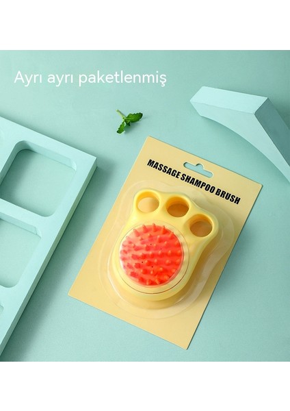 Pet Banyo Fırçası Silikon Yumuşak Çok Fonksiyonlu Kedi Malzemeleri (Yurt Dışından)