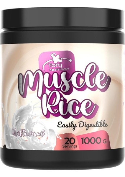 Muscle Rice Mikronize Pirinç 1000 gr - Aromasız