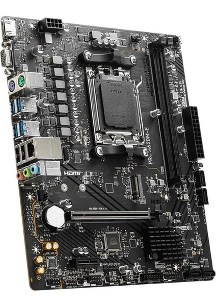 PRO A620M-E 6400Mhz(OC) M.2 HDMI VGA mATX AM5