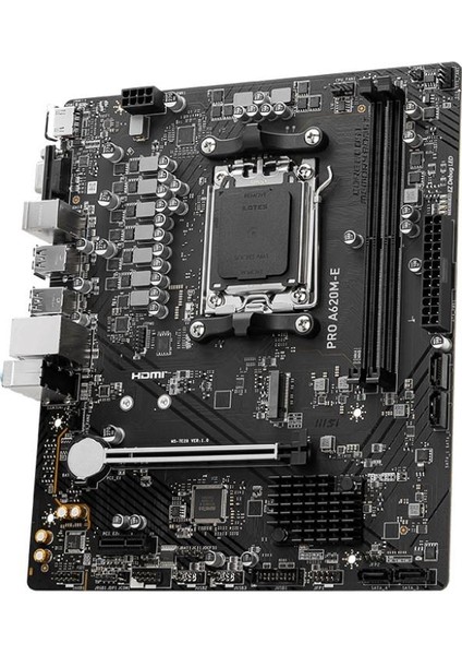 PRO A620M-E 6400Mhz(OC) M.2 HDMI VGA mATX AM5