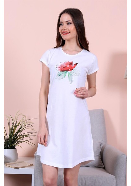 Kadın Beyaz Kısa Kollu Tunik indirimleri