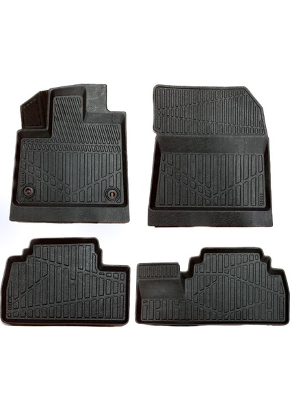 Citroen Berlingo 2019 Sonrası 4d Extra Havuzlu Paspas Siyah Renk modelleri