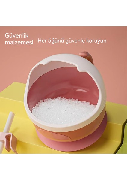 Çocuk Düşme Önleyici Kase, Haşlanma Önleyici Kase, Bebeğe Özel Gıda Takviyesi Kasesi, Çıkarılabilir Kase, Vantuz, Sofra Takımı, Kase ve Kaşık (Yurt Dışından) fiyatları