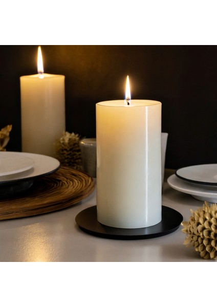 Silindir Mum 10 x 20 cm Boy Dev Büyük Mum modelleri