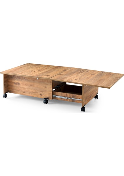 Akıllı Sihirli Tekerlekli Orta Sehpa 75 x 75 cm fiyatları