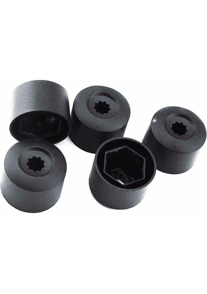 Bijon Kapağı Şifresiz 5 Adet Siyah Vw Caddy 2004-2011 1K0601173