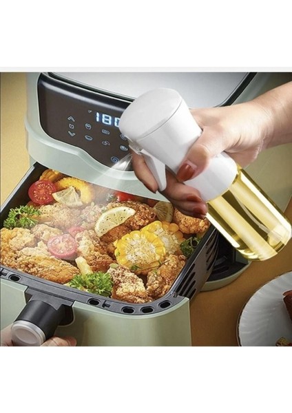 Sprey Yağdanlık, Airfryer Için Yağdanlık, Püskürtmeli Sprey Cam Şişe Zeytinyağı Sirke Yağpüskürtücü indirimleri