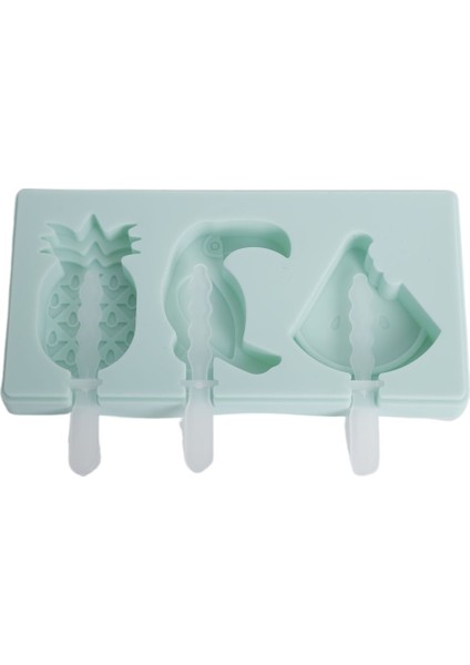 Silikon El Yapımı Dondurma Kalıbı Gıda Sınıfı Fabrika Kaynağı Silikon Kalıp Yaratıcı Karikatür Popsicle Silikon Kalıp (Yurt Dışından)