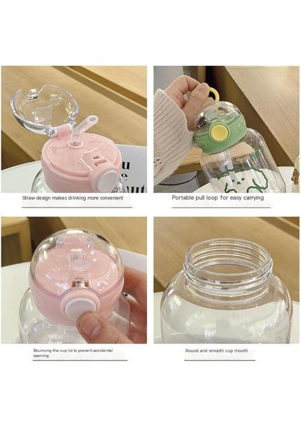 Bardaklar, Yüksek Sıcaklığa ve Düşmeye Dayanıklı, Yüksek Değerli Plastik Saman Su Bardağı, Öğrenci Taşınabilir (Yurt Dışından) modelleri