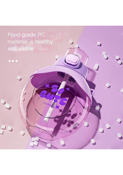 Samanlı Büyük Kapasiteli Tencere Göbeği Su Bardağı Öğrenci Ins Yüksek Değerli Bardak ile Sevimli Canlılık (Yurt Dışından) modelleri