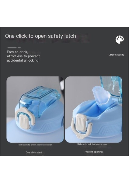 Degrade Renkli Plastik Bardak Spor Dunton Kova Su Bardağı Açık Alan Sporları Su Isıtıcısı Uzay Bardağı Saman Bardak (Yurt Dışından) fiyatları