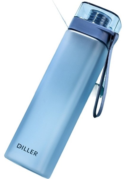 Spor Salonu Öğrencileri Kullanışlı Bardak Taşınabilir Spor Su Bardağı Moda Basit Kare Plastik Bardak (Yurt Dışından)